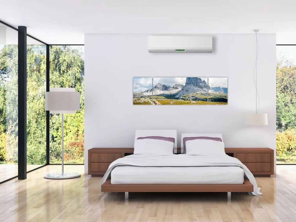 Obraz - Włoskie Dolomity (170x50 cm)