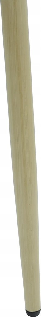 Krzesło Ogrodowe Jasne 56x62x85 cm Plecione Naturalne Sznurki Nowoczesne