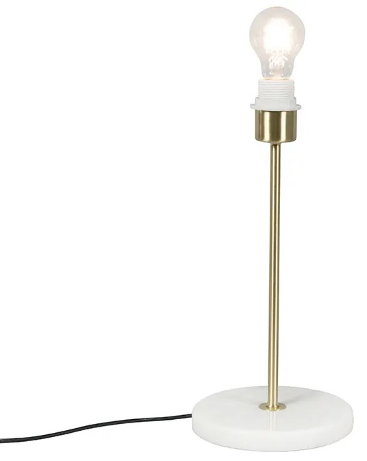 Klasyczna lampa stołowa mosiężna - Kaso Nowoczesny Oswietlenie wewnetrzne