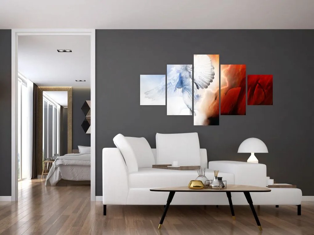 Obraz - Dobro i zło (125x70 cm)