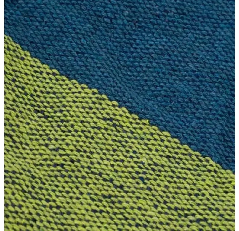 Niebiesko-zielony hamak HAMARI dla 2 osób 260x160 cm