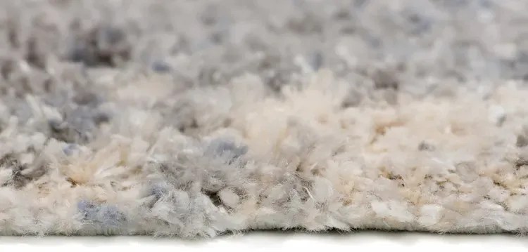Kremowy dywan shaggy w skandynawskim stylu Z1-F67