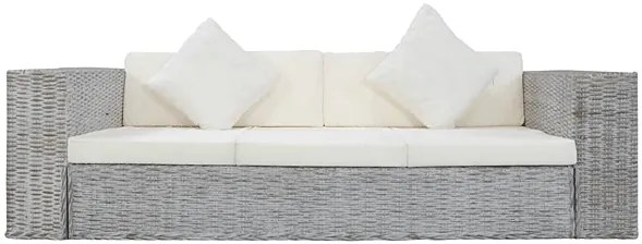 Sofa  trzyosobowa szaraP4-P86