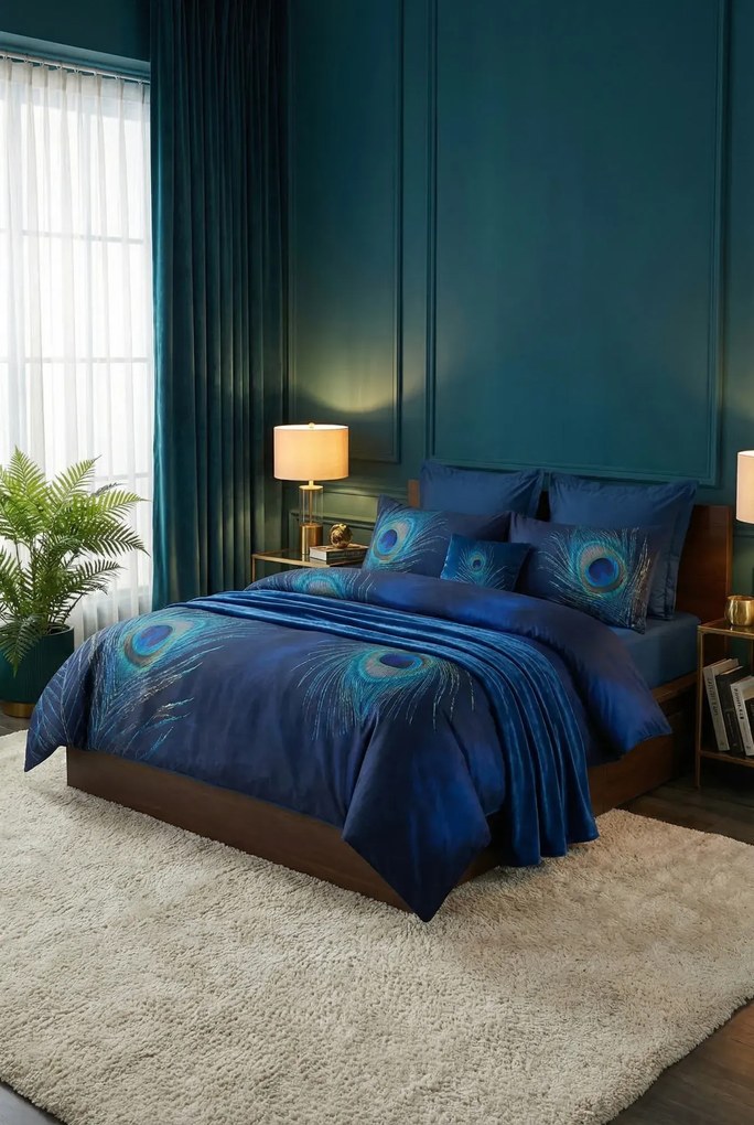 Czarne duże łóżko metalowe w stylu loft 180 x 200 cm W7-L17