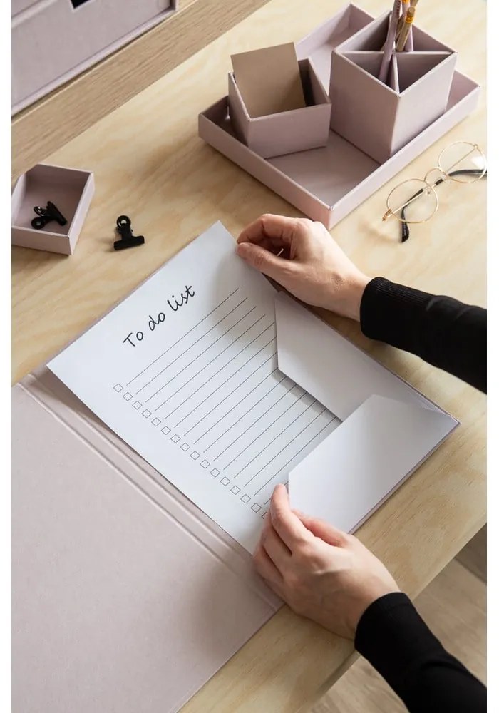 Kartonowy organizer na dokumenty Paulina Restore Paper Laminate A4 – Bigso
