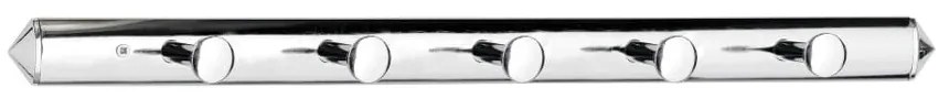 Metalowy wieszak ścienny w kolorze srebra – Premier Housewares