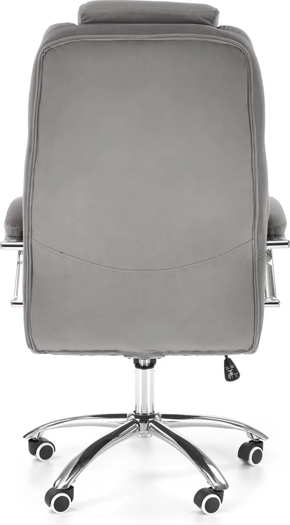 Fotel gabinetowy King 2 z tkaniny velvetowej