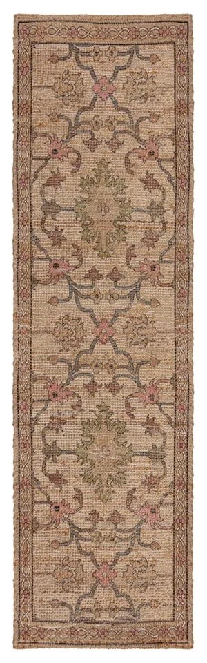 Chodnik z mieszanki juty w naturalnym kolorze tkany ręcznie 60x230 cm Celine Jute Global – Flair Rugs