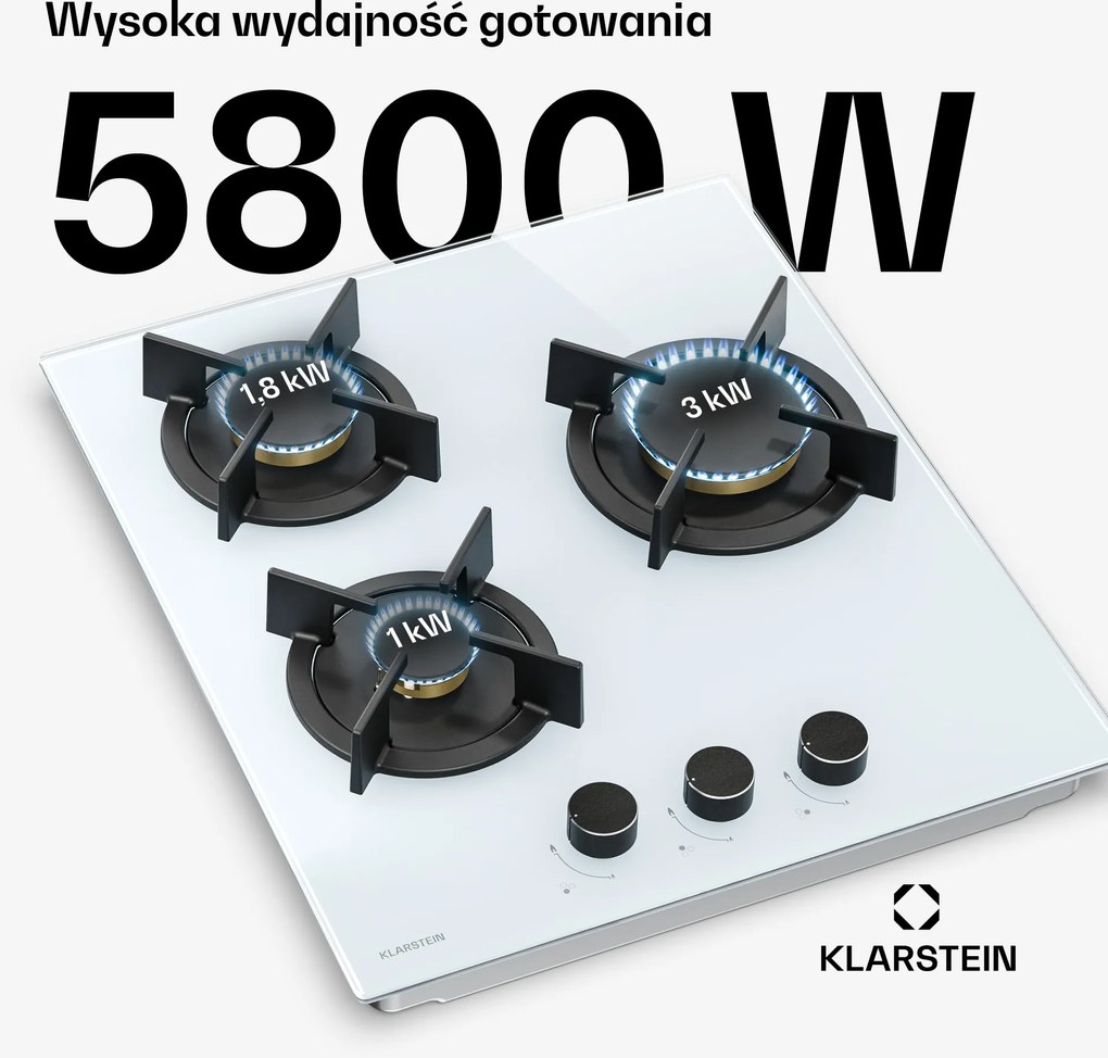 Klarstein Goldflame płyta gazowa 45 cm