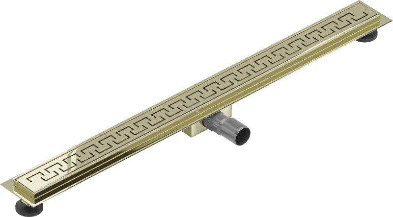 Mexen Flat M15 odpływ liniowy 80 cm, złoty - 1524080-15