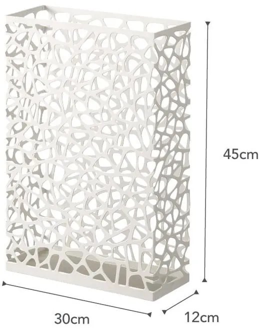 Biały parasolnik YAMAZAKI Nest Slim