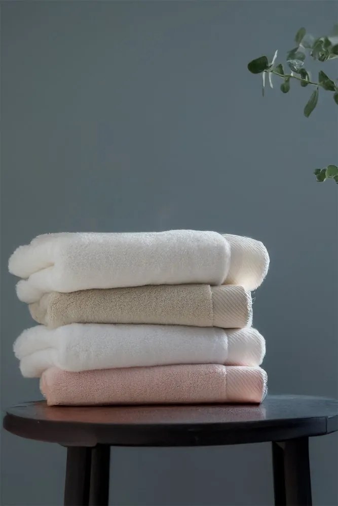 Zestaw podarunkowy małych ręczników MICRO COTTON, 3 szt Biały