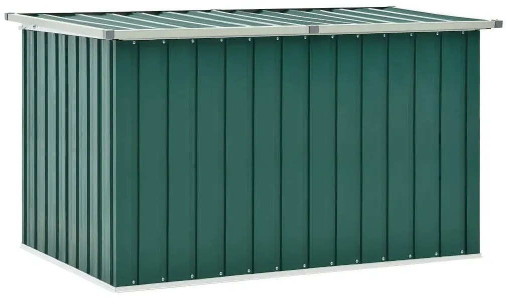 Zielona skrzynia ogrodowa do przechowywania A9-K22