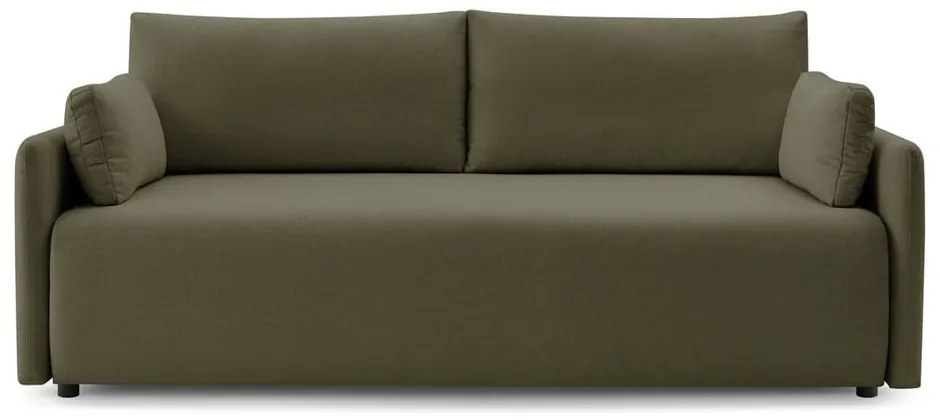 Zielona rozkładana sofa 211 cm Marcel – Bobochic Paris