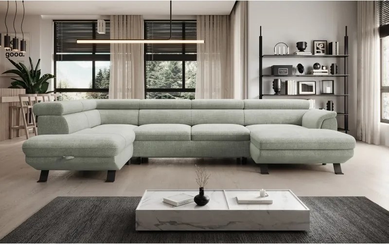 Narożnik RAVEN XL z funkcją spania WERSAL