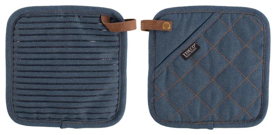 Rękawice kuchenne zestaw 2 szt. Indigo – Tiseco Home Studio
