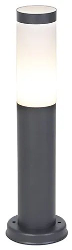 Zewnetrzna Antracytowa lampa słupkowa 45 cm IP44 - Rox Nowoczesny Oswietlenie zewnetrzne