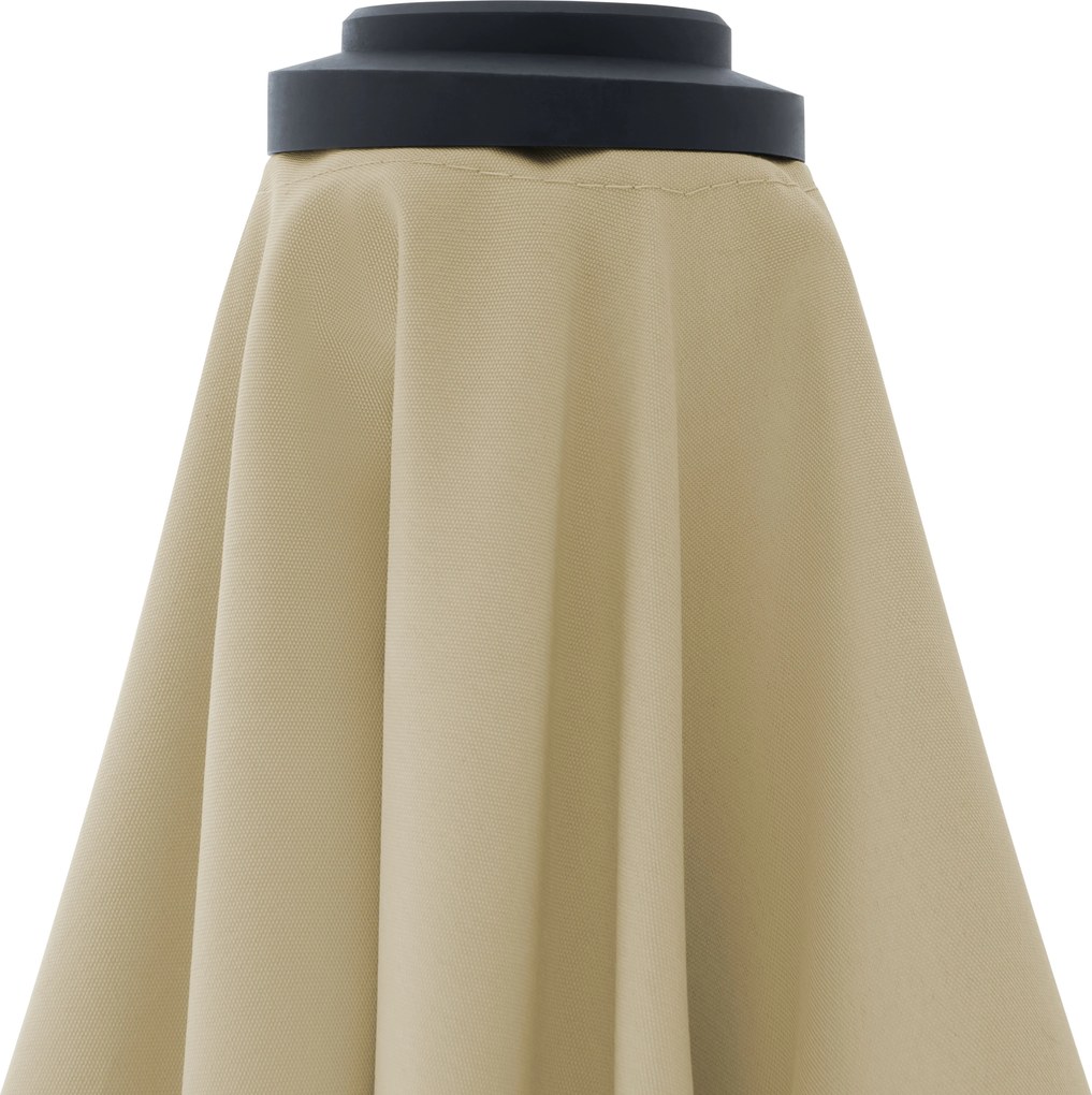 Doppler LIFE jasny parasol ogrodowy 180 cm beżowy