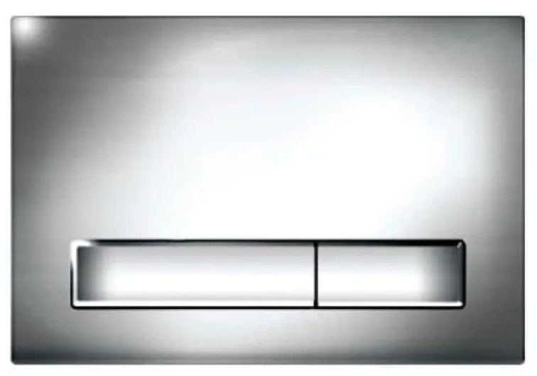 Przycisk spłukujący srebrny IPPO