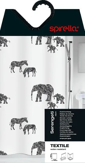 Zasłona prysznicowa 180x200 cm Serengeti – Spirella