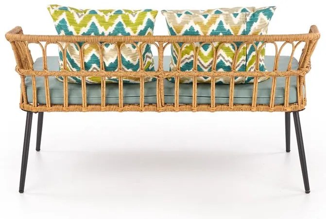 Rattanowa podwójna sofa LIERNE 2S