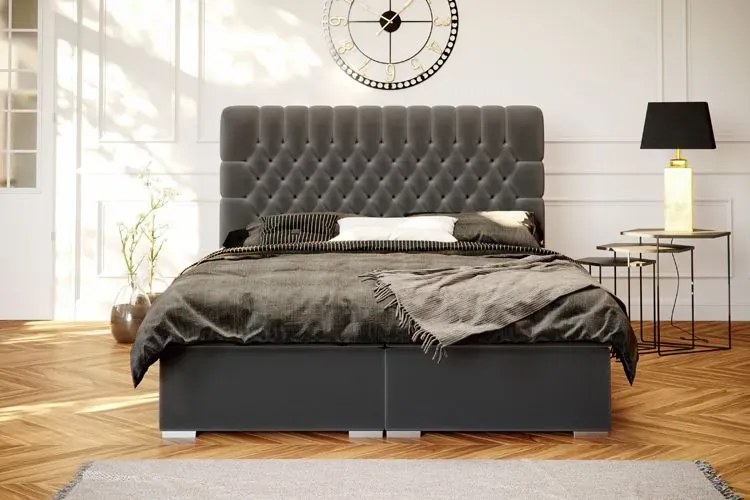 Małżeńskie łóżko boxspring 160x200 R5-R11