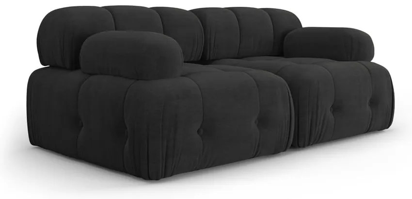 Czarna sofa 192 cm Ferento – Cosmopolitan Design