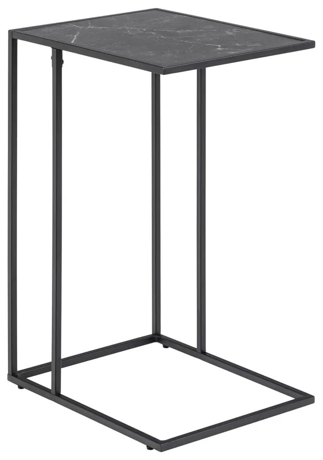 Stolik z blatem w dekorze marmuru 43x35 cm Infinity – Actona