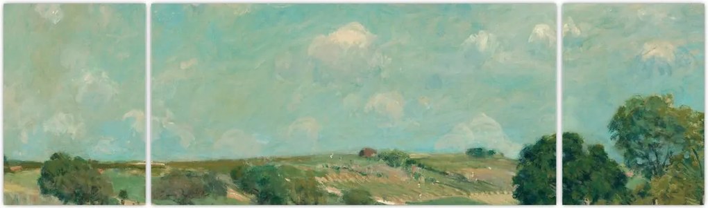 Obraz - Alfred Sisley,  Meadow, reprodukcje (170x50 cm)