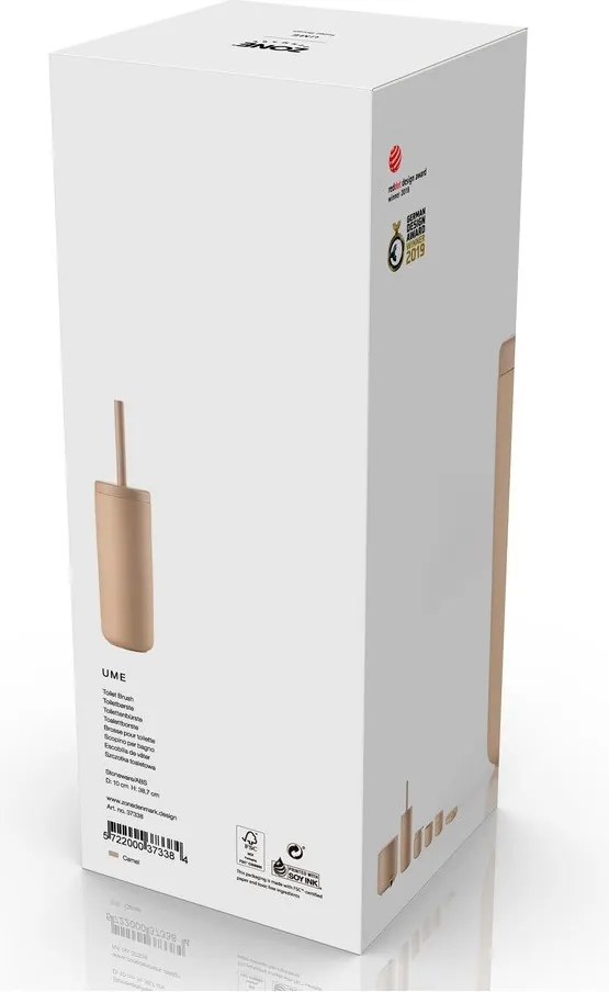 Beżowa kamionkowa szczotka do WC Ume – Zone
