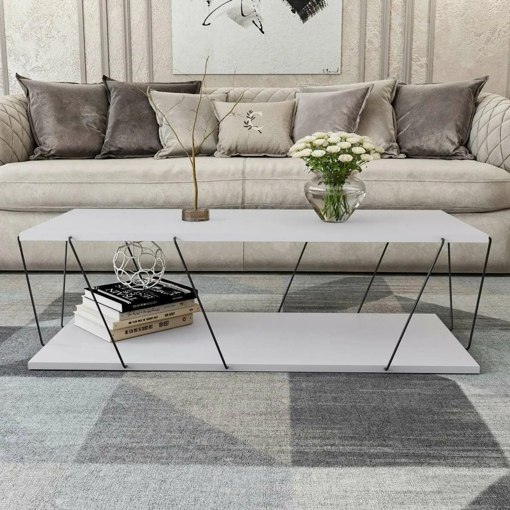 Stolik konferencyjny Labranda White and Black