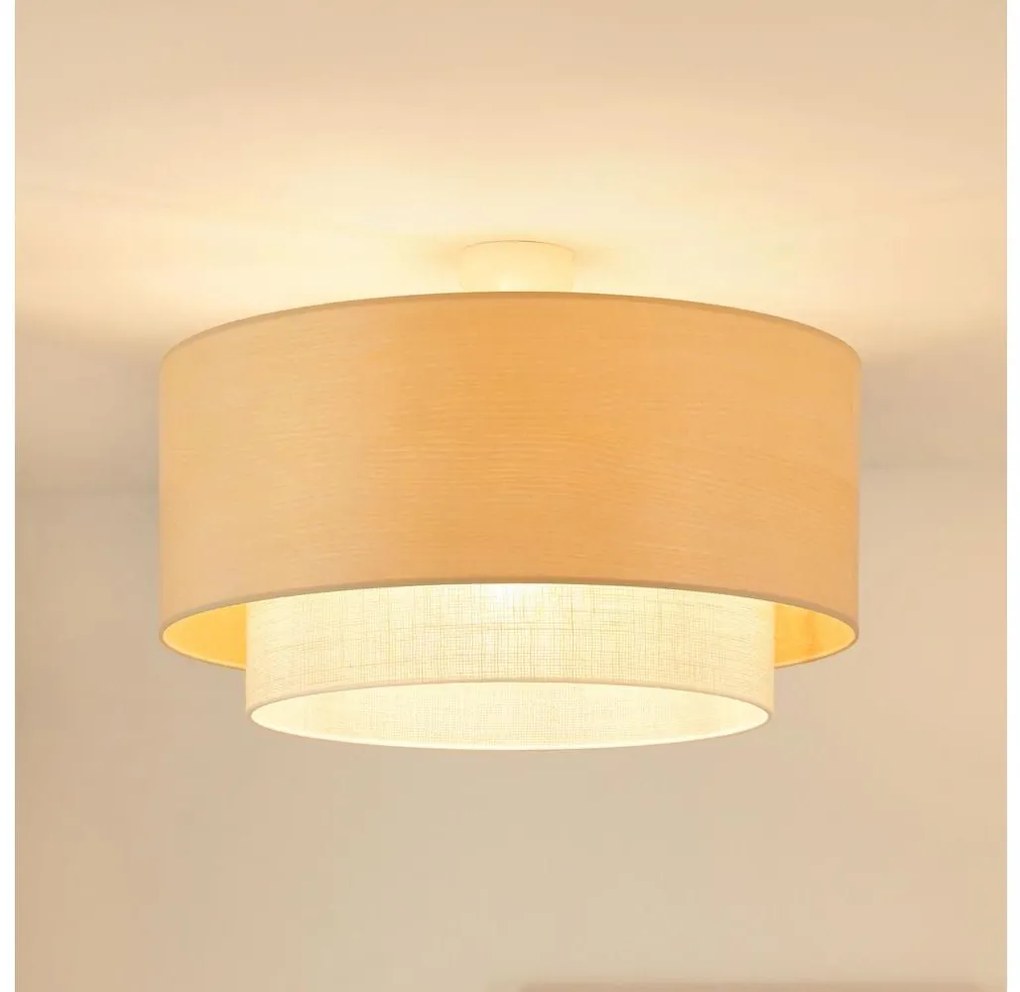 Brilagi - Lampa sufitowa ARIZONA BOHO 1xE27/15W/230V pr. 60 cm beżowa