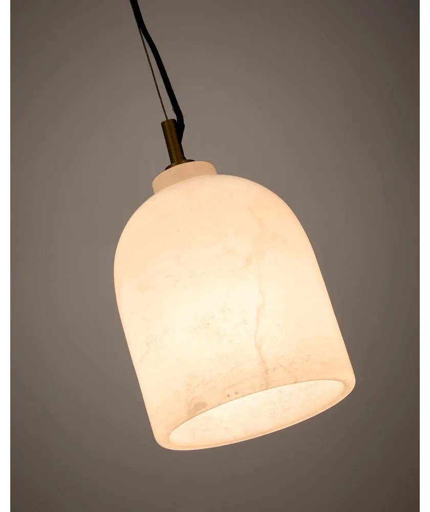 Lampa wisząca w kolorze kości słoniowej ø 15 cm Shenli – Kave Home