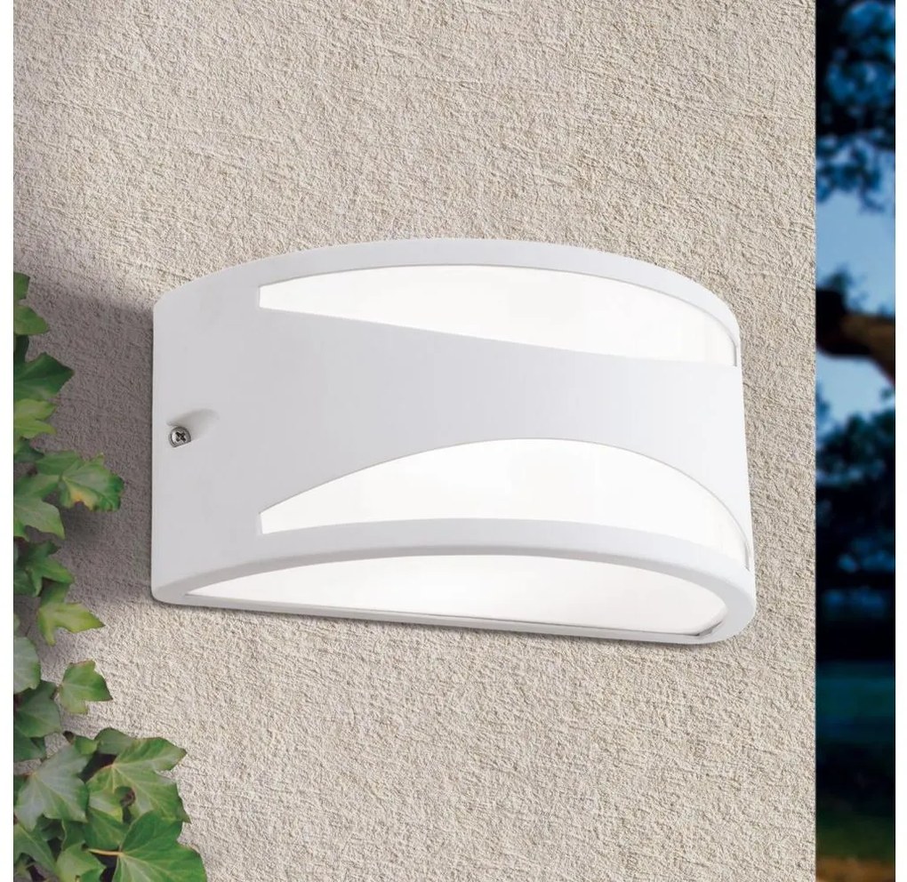 Orion - Kinkiet zewnętrzny SHELL 1xE27/40W/230V IP54 biały