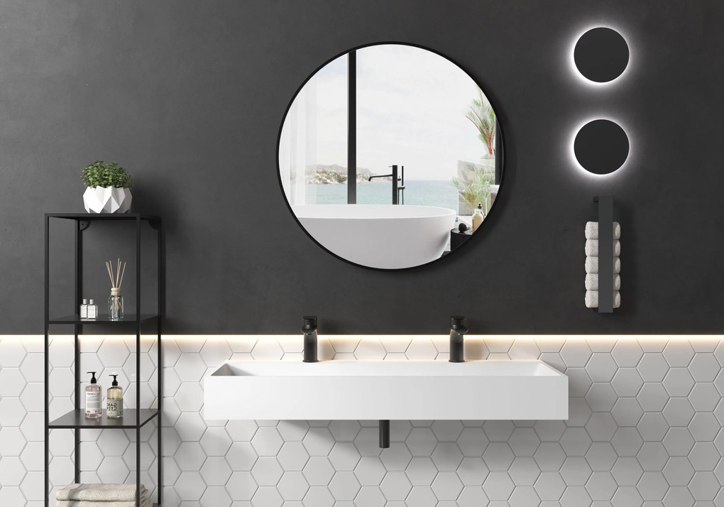 Umywalka nablatowa / ścienna PB2144-1