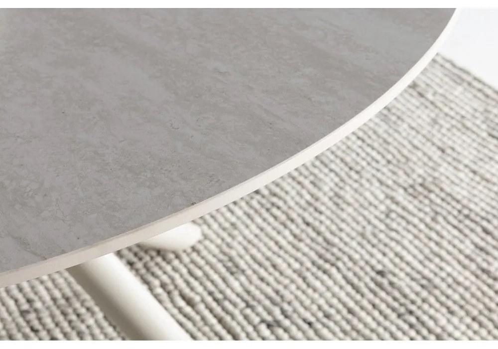 Okrągły stół z ceramicznym blatem ø 119,5 cm Talia – Marckeric