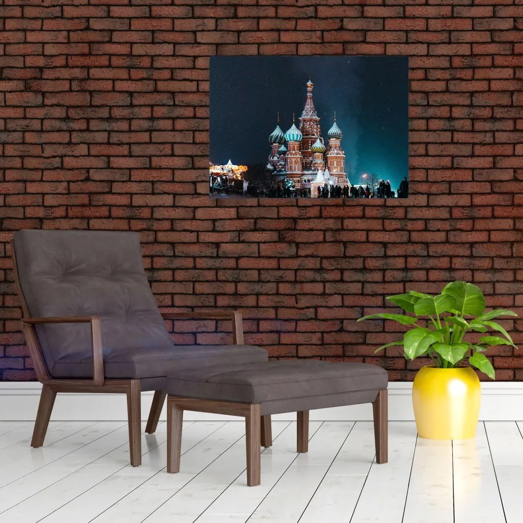 Obraz na szkle budowy w Rosji (70x50 cm)