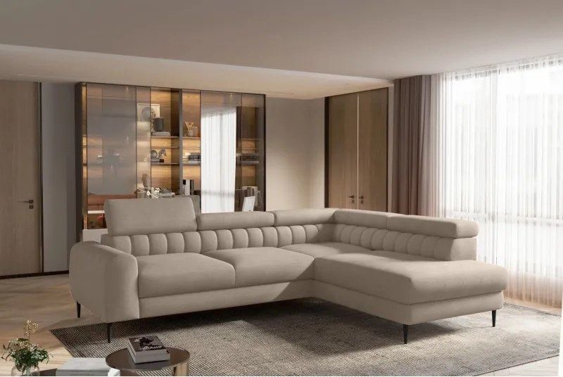 Narożnik NAVAS L z funkcją spania WERSAL