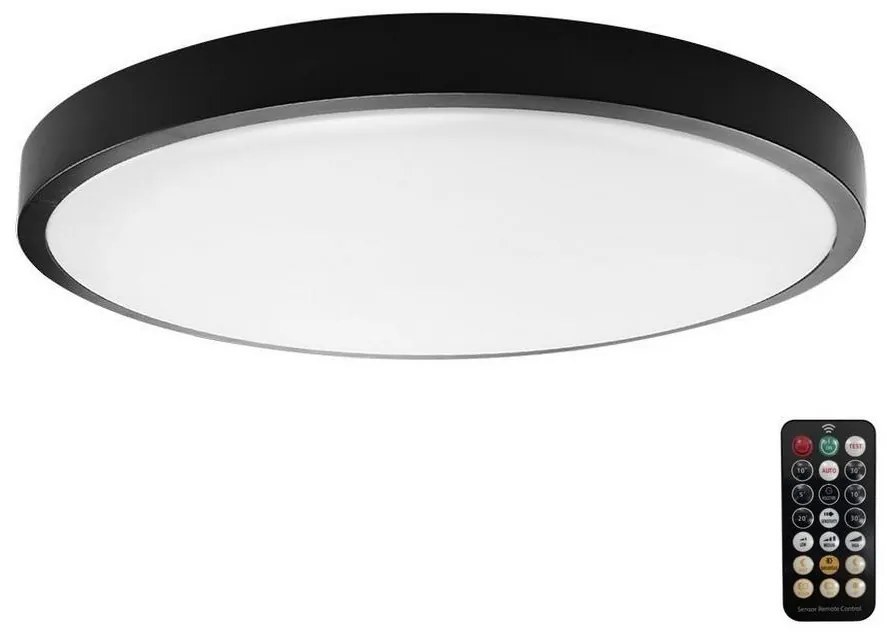 LED sufitowa lampa łazienkowa z czujnikiem LED/24W/230V IP44 4000K pr. 35 cm+DO