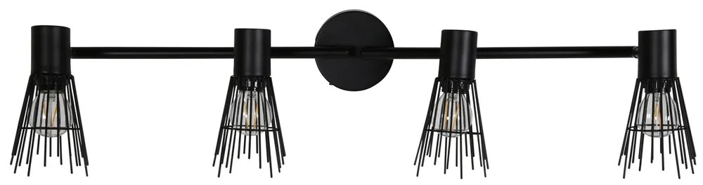 Designowa lampa ścienna PICO, czarna