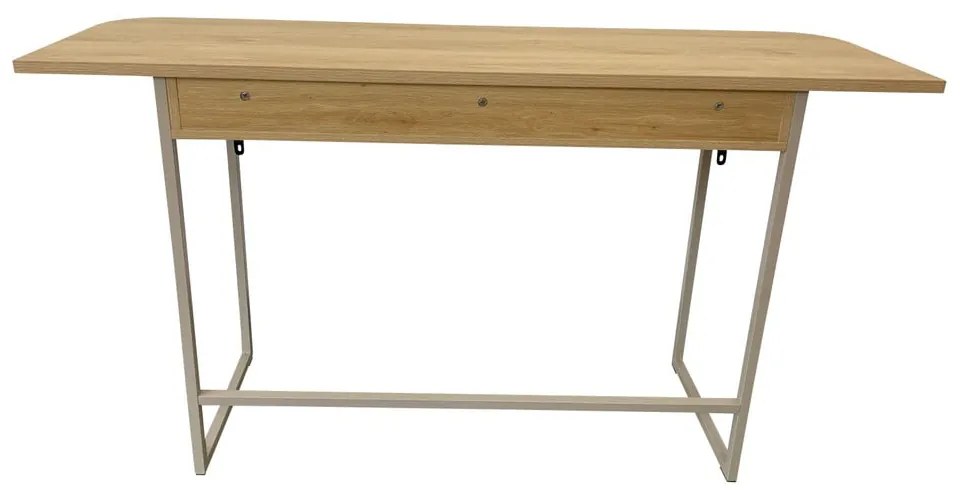 Konsola w dekorze dębu w naturalnym kolorze 40x140 cm Darlington – Actona