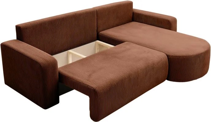 Narożnik BIS XL Uniwersalny z funkcją spania POSO 39 DomoHome