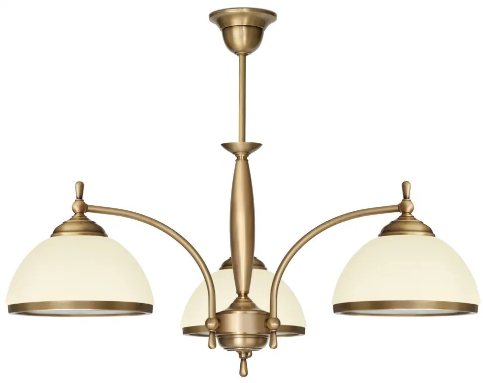 Mosiężny żyrandol CR-S3E