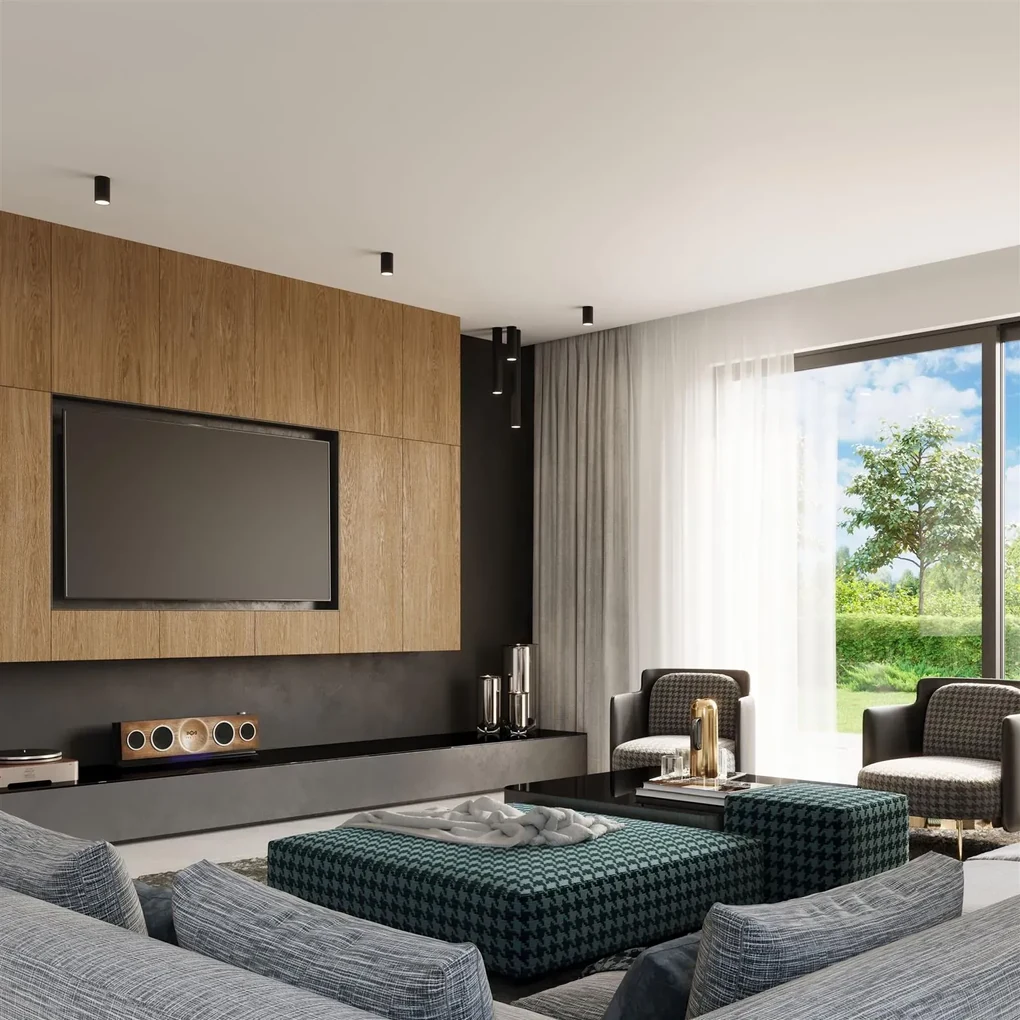 Plafon LAGOS 40 czarny SOLLUX LIGHTING