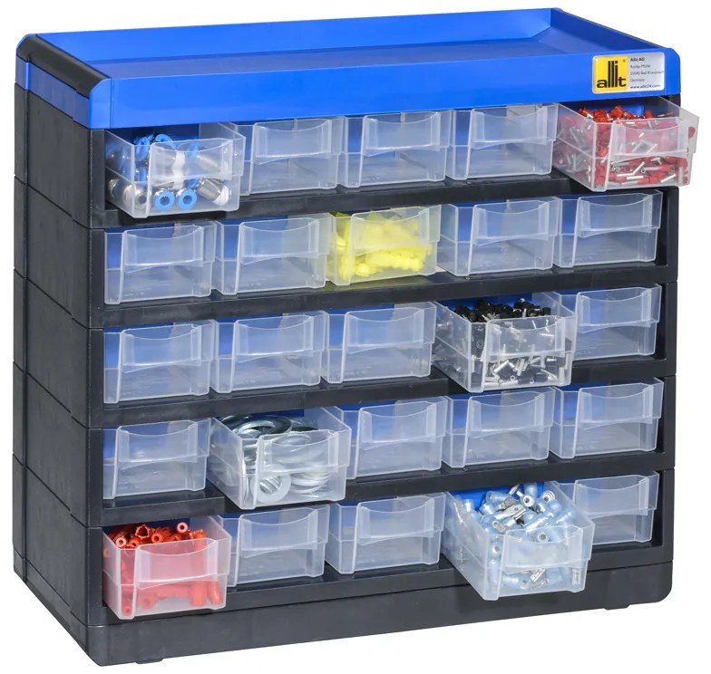 Plastikowy organizer z szufladkami VarioPlus Pro 29/50, 25 szufladek