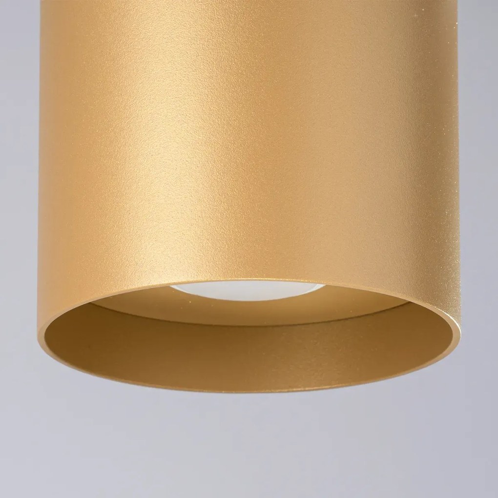 Plafon MIKA złoty SOLLUX LIGHTING