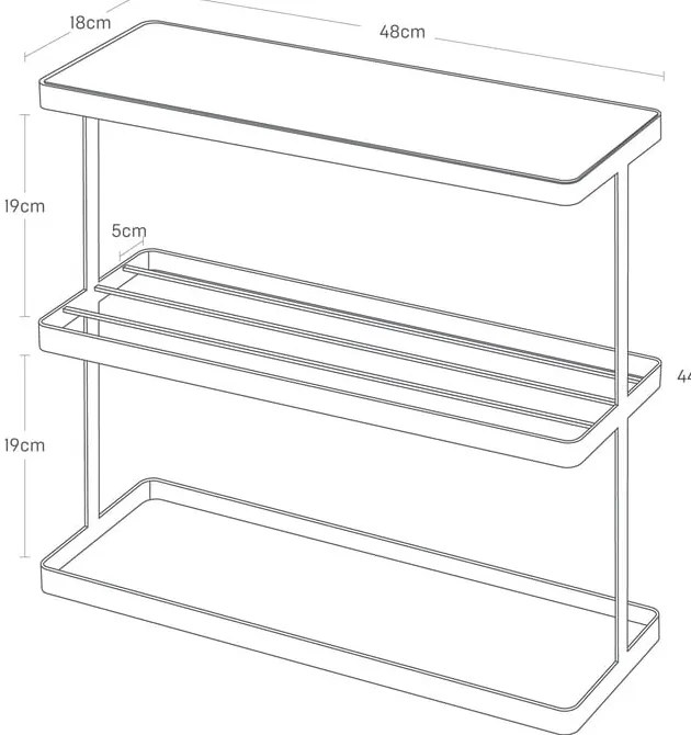 Stolik 18x48 cm Frame – YAMAZAKI