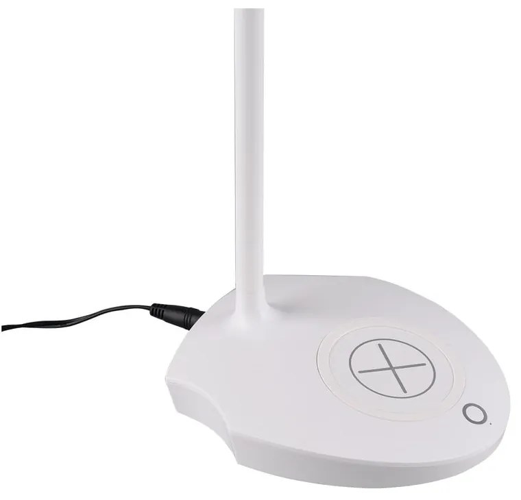 Biała lampa stołowa LED (wys. 38 cm) Load – Trio