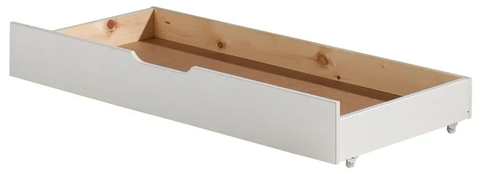 Biała szuflada pod łóżko dziecięce 90x140 cm Jumper – Vipack