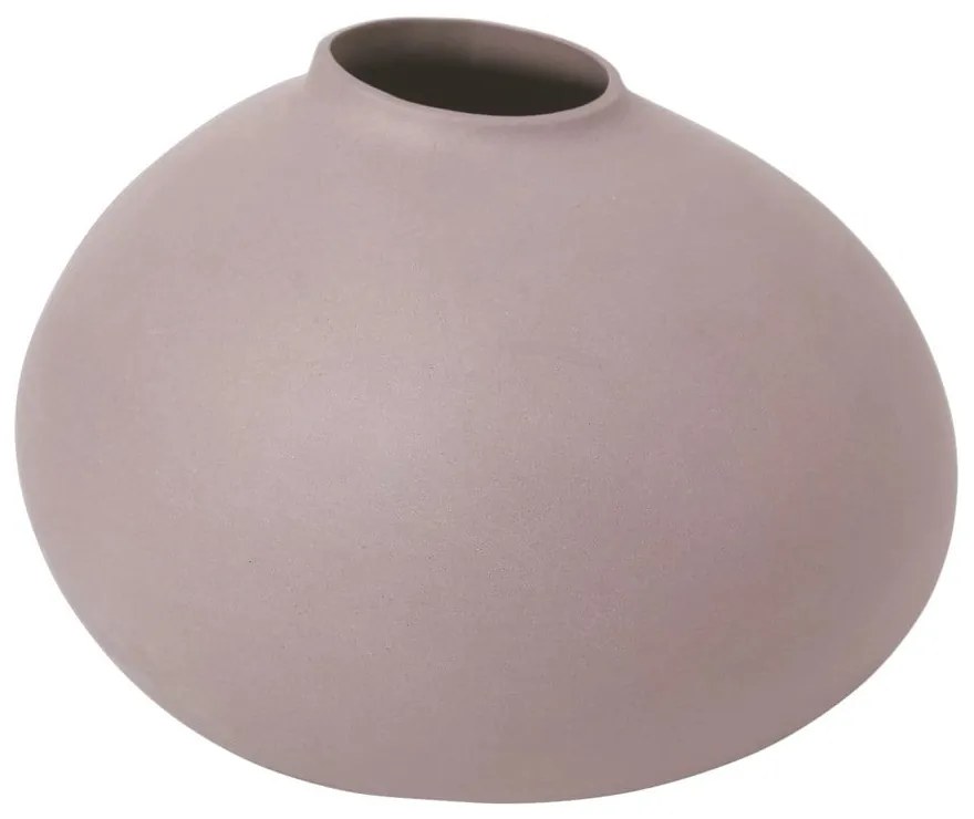 Jasnoróżowy porcelanowy wazon (wysokość 13 cm) Nona – Blomus